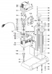 Proxxon 27110 MICRO Milling machine MF 70 Spare Parts